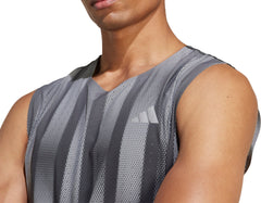 adidas Adizero Pro Mens Running Vest - Grey