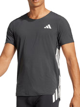 adidas Adizero Short Sleeve Mens Running Top - Black