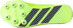 adidas Adizero Triple Jump & Pole Vault Field Event Spikes - Yellow