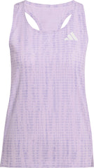 adidas Adizero Womens Running Vest Tank Top - Purple