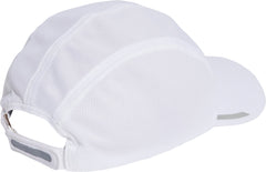 adidas AeroReady 4 Panel Mesh Running Cap - White