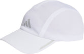 adidas AeroReady 4 Panel Mesh Running Cap - White