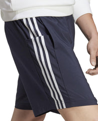 adidas AeroReady Essentials Chelsea 3 Stripes Mens Training Shorts - Blue