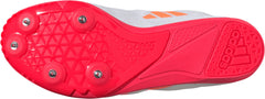 adidas Allroundstar Junior Running Spikes - White