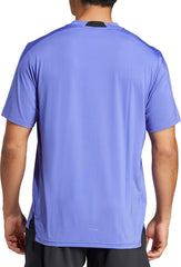 adidas Designed For Training Intensity Short Sleeve Mens Training Top - Blue