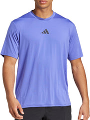 adidas Designed For Training Intensity Short Sleeve Mens Training Top - Blue