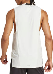 adidas Designed For Training Intensity Mens Training Vest - White