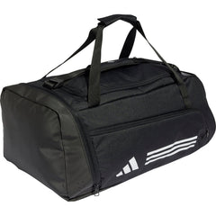 adidas Essentials 3 Stripes Holdall - Black