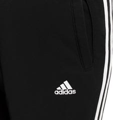 adidas Essentials 3 Stripes Junior Joggers - Black