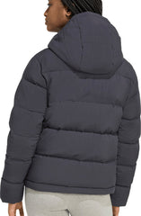 adidas Helionic ClimaWarm Hooded Womens Down Jacket - Black