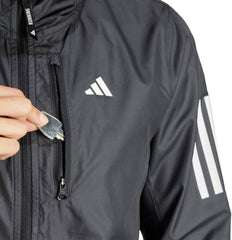 adidas Own The Run Womens Running Jacket - Black