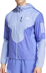 adidas Own The Run Mens Running Jacket - Blue