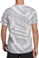 adidas Own The Run Short Sleeve Mens Running Top - Grey