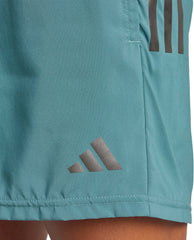 adidas Own The Run 5 Inch Mens Running Shorts - Green