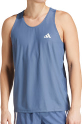 adidas Own The Run Mens Running Vest - Blue