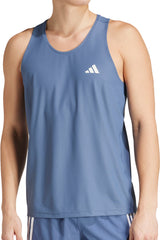 adidas Own The Run Mens Running Vest - Blue
