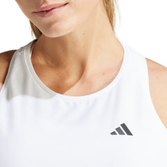 adidas Own The Run Womens Running Vest Tank Top - White