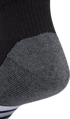 adidas Performance ClimaCool (3 Pack) Cushioned Quarter Socks - Black