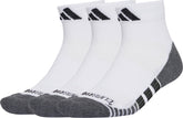 adidas Performance ClimaCool (3 Pack) Cushioned Quarter Socks - White