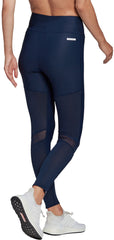 adidas Team GB Womens 7/8 Running Tights - Blue