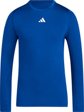 adidas Tech-Fit Long Sleeve Mens Training Top - Blue