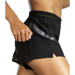 Brooks Carbonite 4 Inch Womens Running Shorts - Black