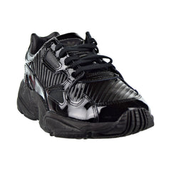 Adidas Falcon Women's Shoes Core Black Patent Leather/Collegiate Purple