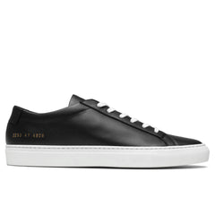 Achilles Low White Sole - Black