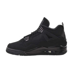 Air Jordan 4 Retro "Black Cat" Men's Shoes Black-Light Graphite fv5029-010
