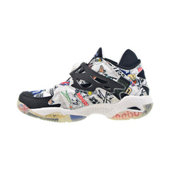 Reebok Pump Court "Sticker City" Men's Shoes Black-White