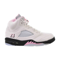 Air Jordan 5 Retro OG Men's Shoes White/Medium Soft Pink/Black hq7978-102