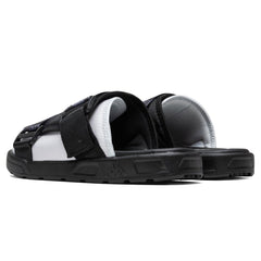 222 Banda Mitel 1 Sandals - Black/Grey