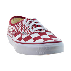 Vans Authentic 'Mix Checker' Men's Shoes Chili Pepper-True White