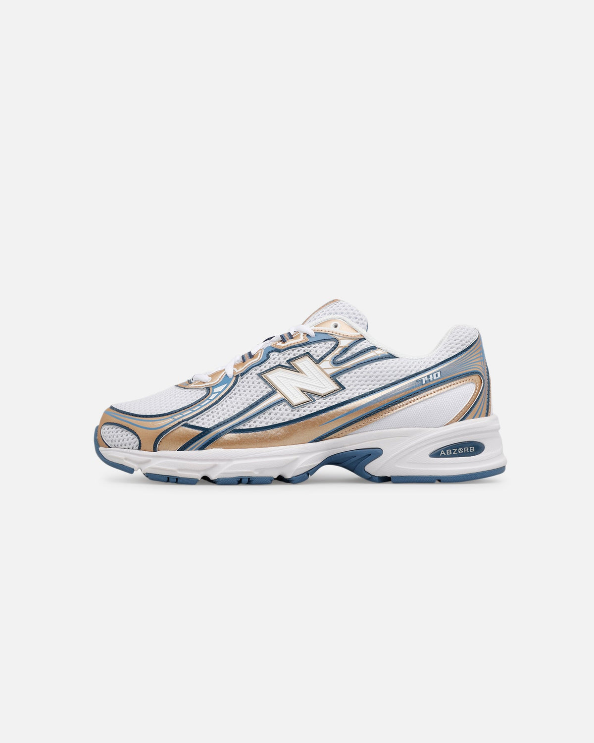 New Balance 740 Blue/Gold