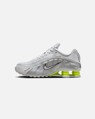 Nike Women's Shox R4 White/White-Metallic Silver