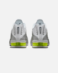 Nike Women's Shox R4 White/White-Metallic Silver