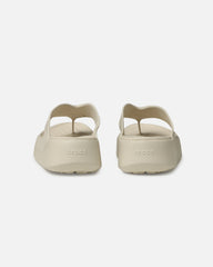 Crocs Women's Getaway Platform Flip Stucco