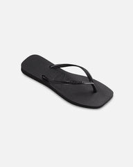 Havaianas Women's Slim Square Thongs Black