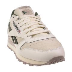 Reebok Classic Leather Men's Shoes Chalk/Chalk/Green 100209516