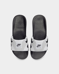 Nike Air Max 1 Slides White/Black/Light Neutral Grey