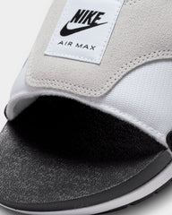 Nike Air Max 1 Slides White/Black/Light Neutral Grey