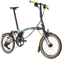 Brompton P Line 12-Speed Tour de France Limited Edition Folding Bike - Sprinter's Light Green