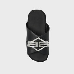Balenciaga Sunset Flat BB - Black / Silver