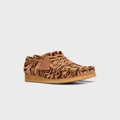 Clarks Wallabee - Tiger Print / Brown