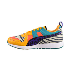 Puma RS-100 Animal Mens Shoes White/Zinnia/Cherry Tomato