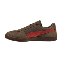 Puma Super Team OG Men's Shoes Totally Taupe Red