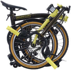 Brompton C Line 6-Speed Tour de France Limited Edition Folding Bike - Leaders Yellow