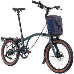Brompton Electric G Line with Roller Frame 4 Speed Folding Bike - Forest Green