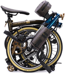 Brompton C Line 12-Speed 1975 Edition Limited Edition Folding Bike - Thermal Fade Lacquer