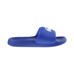 Lacoste Serve contrast logo Men's Slides Dark Blue